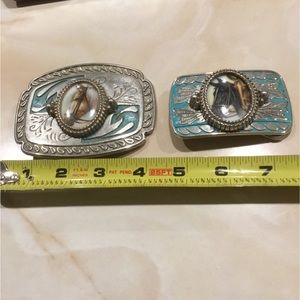 Vintage 2 belt buckled